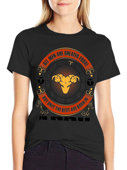 Aries Zodiac Graphic T-Shirt
