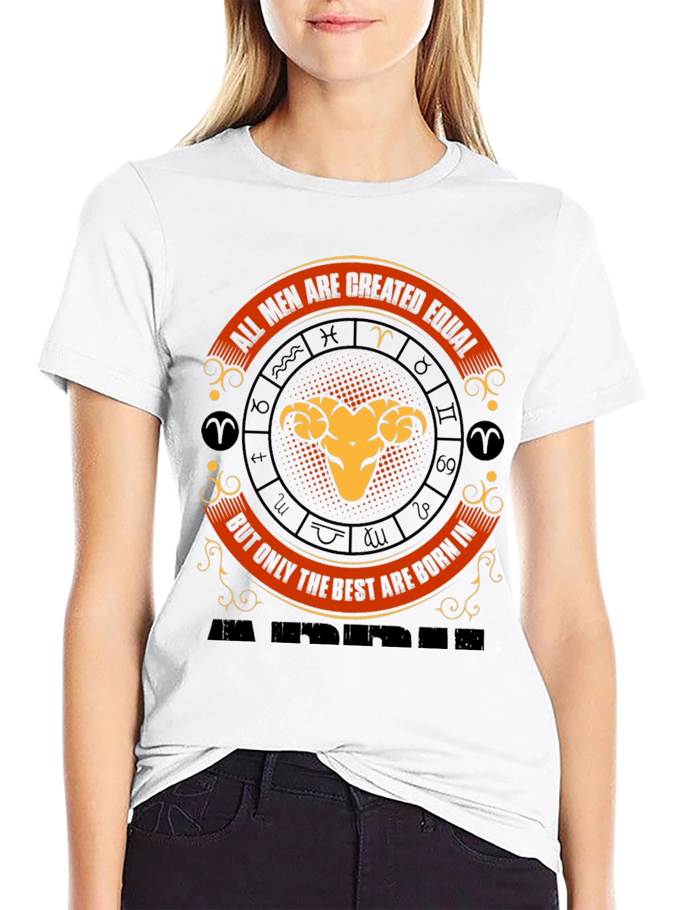 Aries Zodiac Graphic T-Shirt