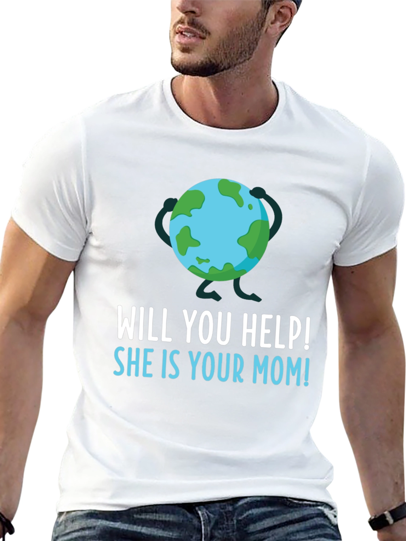 Earth Day Will You Help Graphic T-Shirt