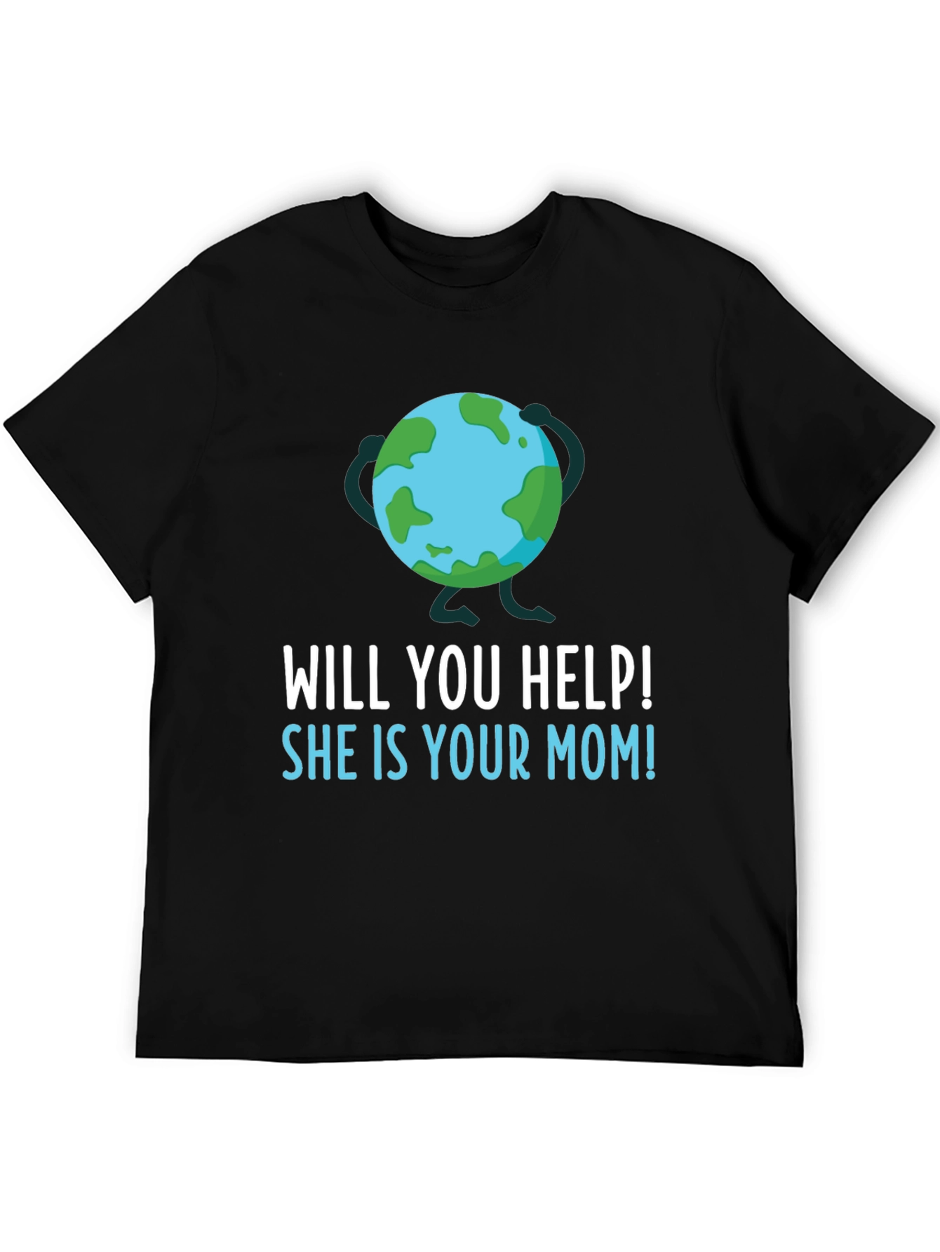 Earth Day Will You Help Graphic T-Shirt