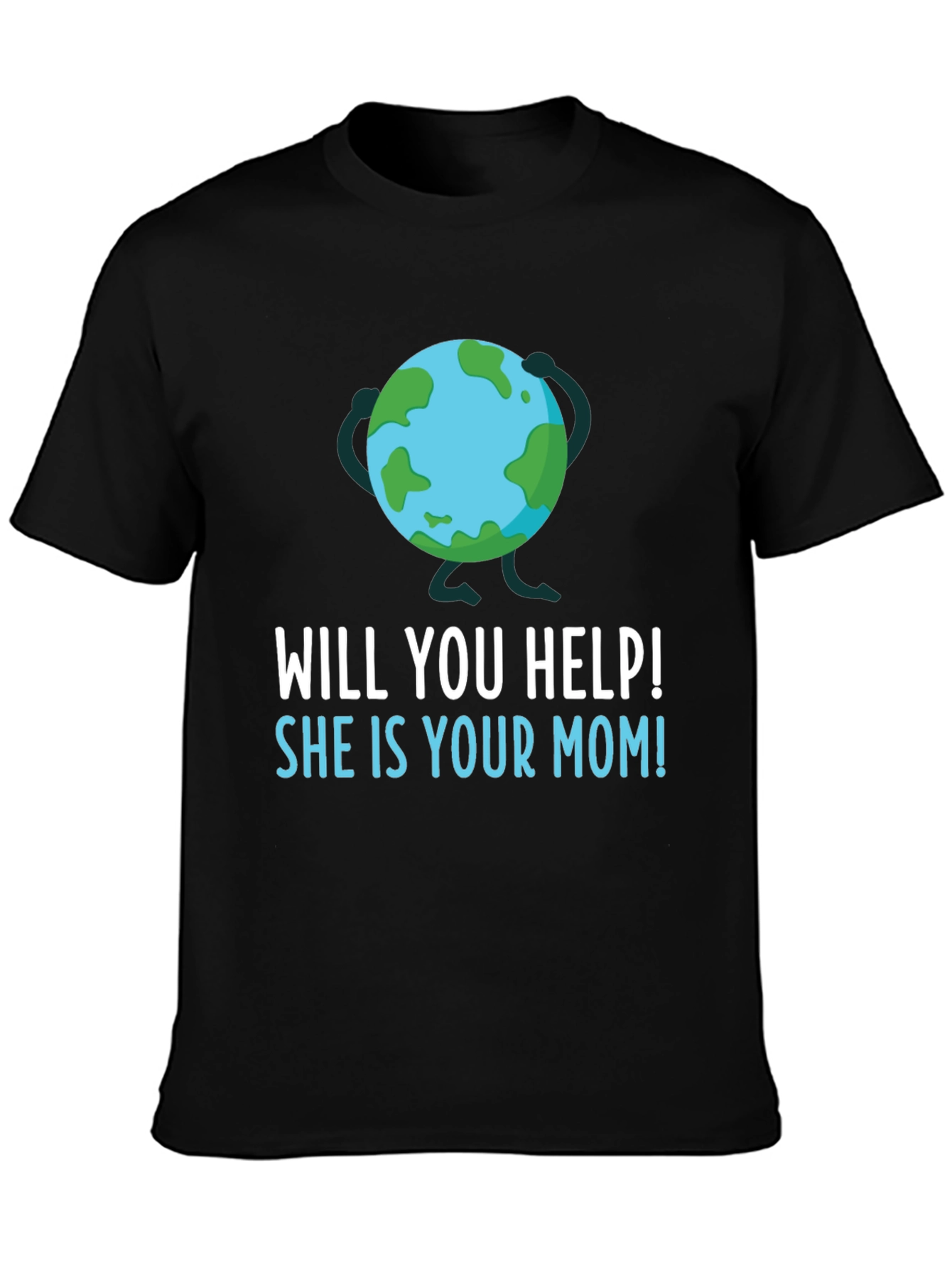 Earth Day Will You Help Graphic T-Shirt