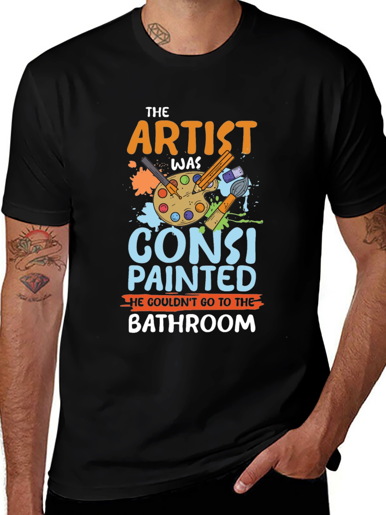 The Artist Was Constipated T-Shirt