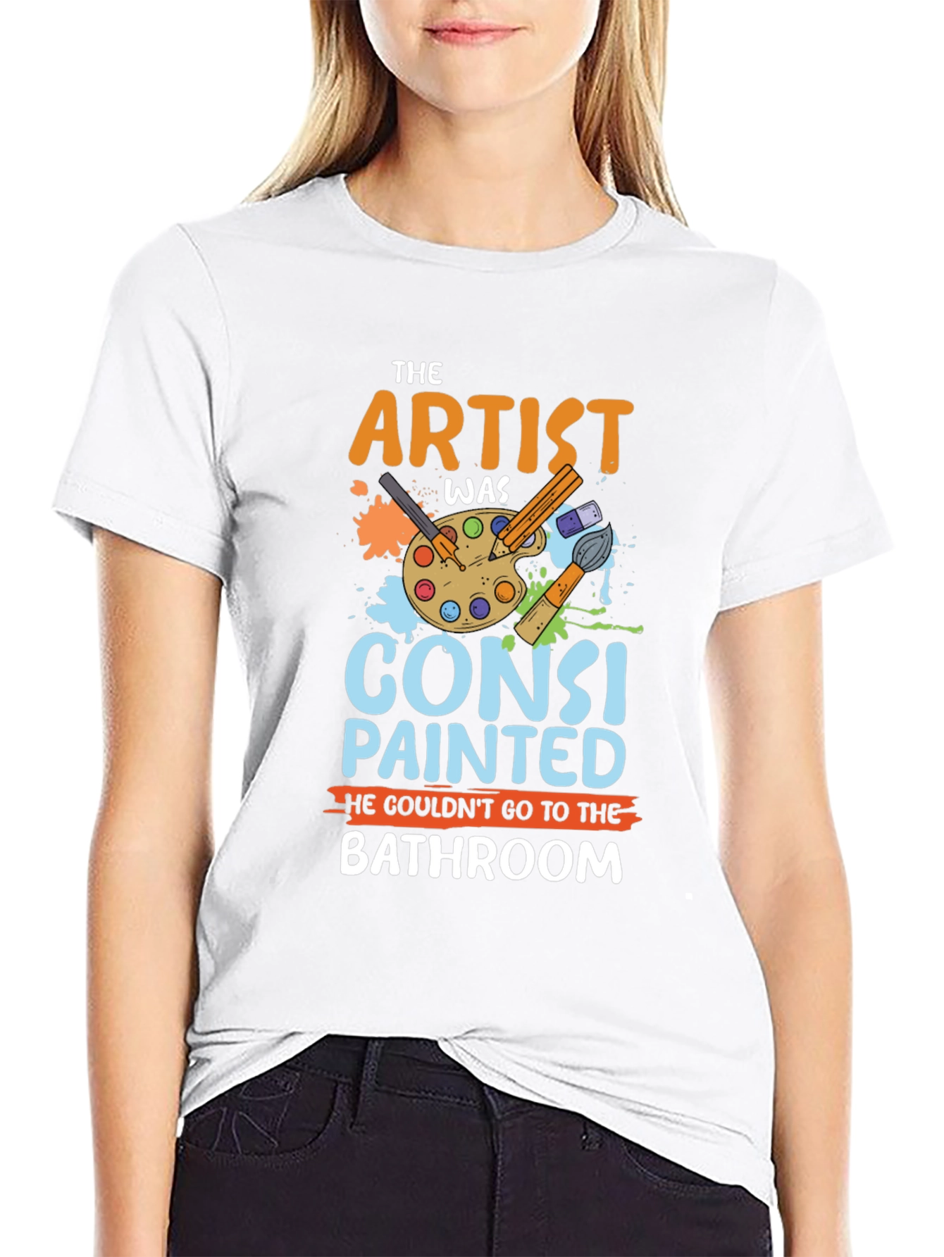The Artist Was Constipated T-Shirt