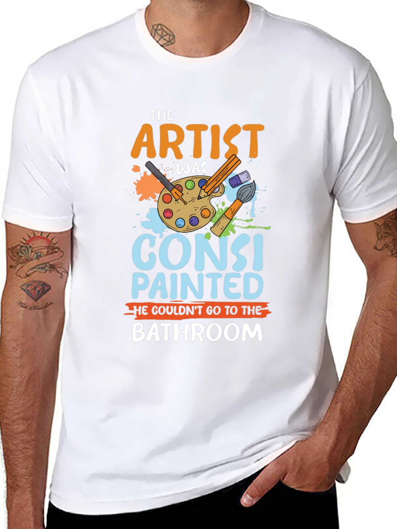 The Artist Was Constipated T-Shirt