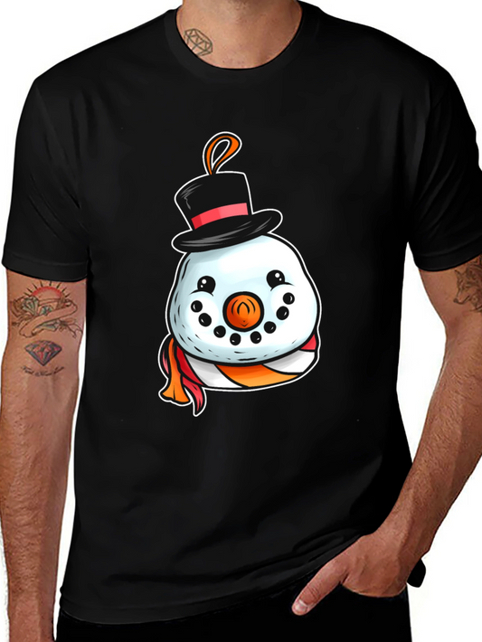 Festive Snowman Graphic Tee