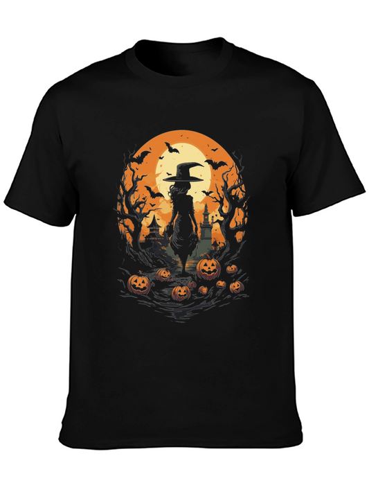 Halloween Witch Graphic Tee
