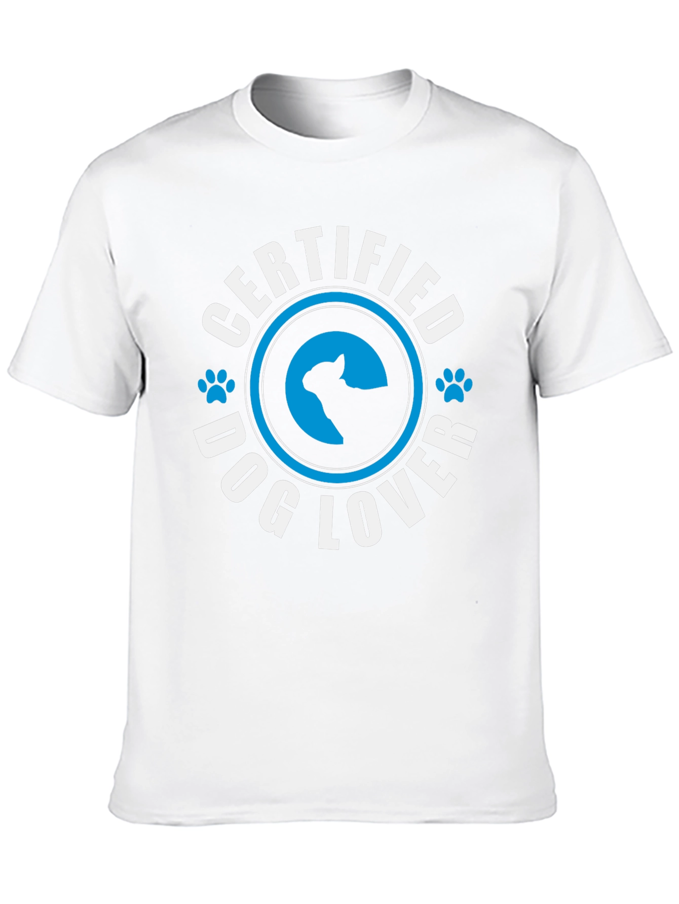 Certified Dog Lover T-Shirt - Black