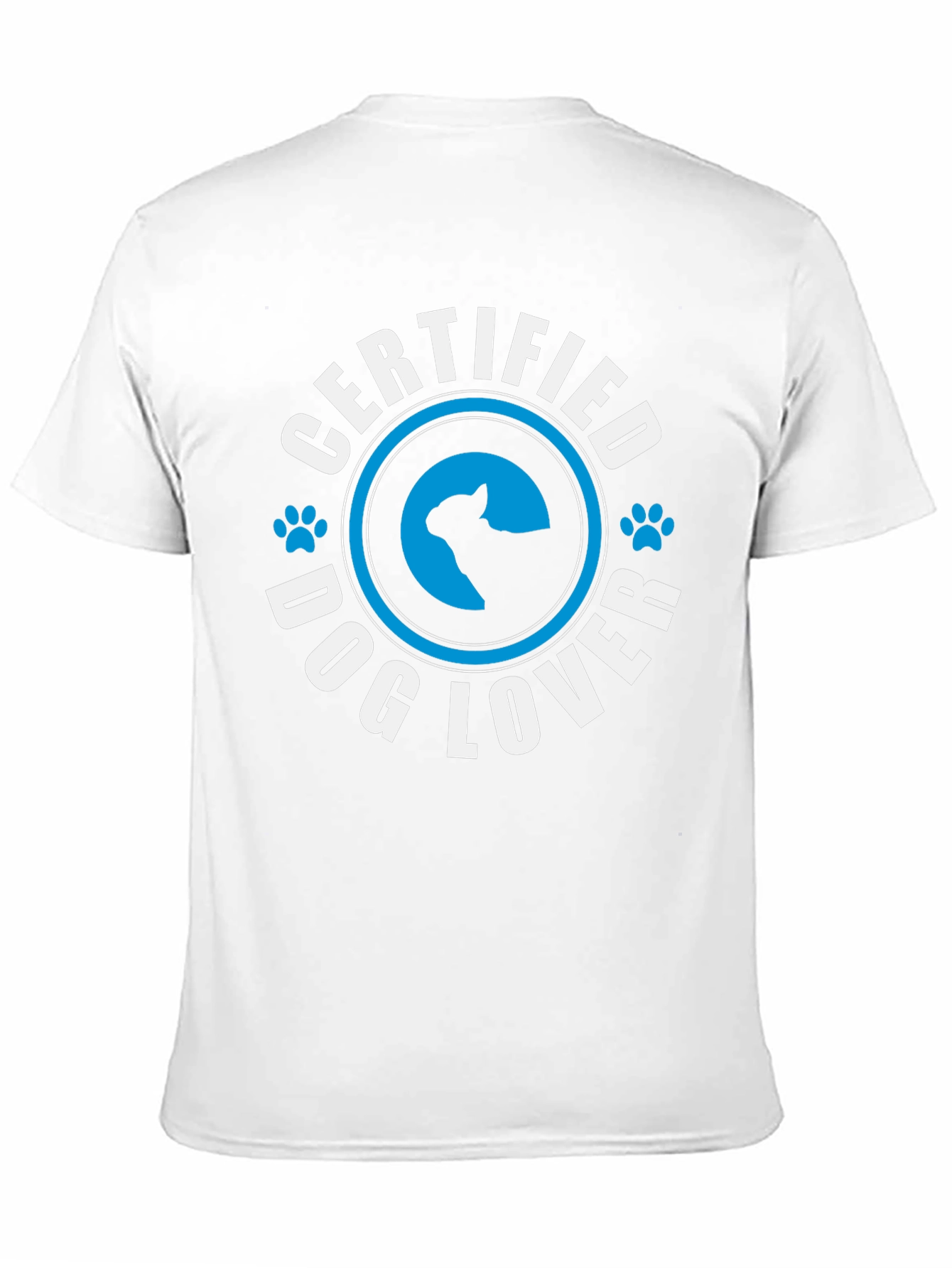 Certified Dog Lover T-Shirt - Black