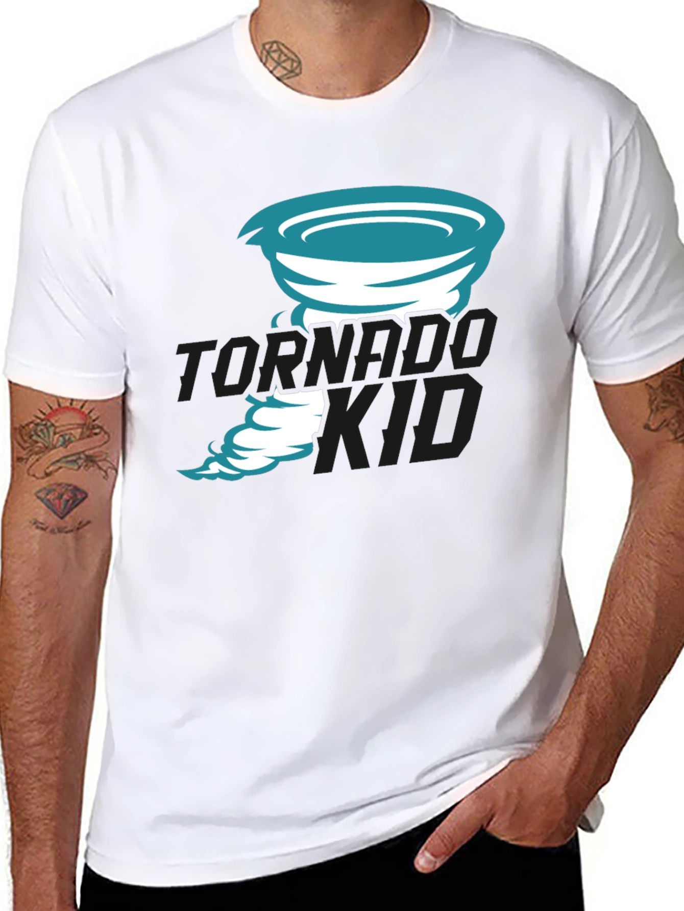 Tornado Kid Black T-Shirt