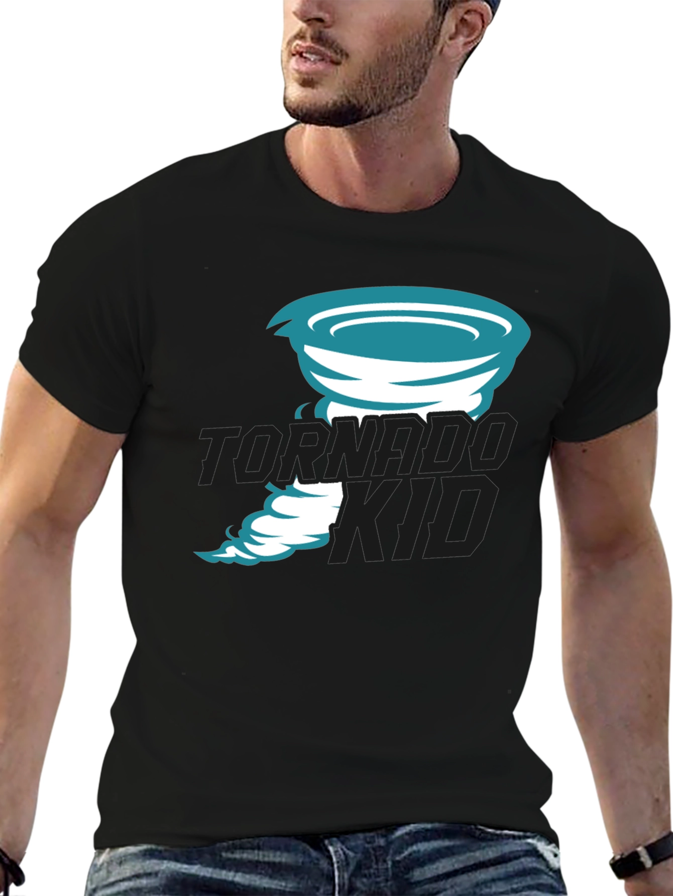 Tornado Kid Black T-Shirt