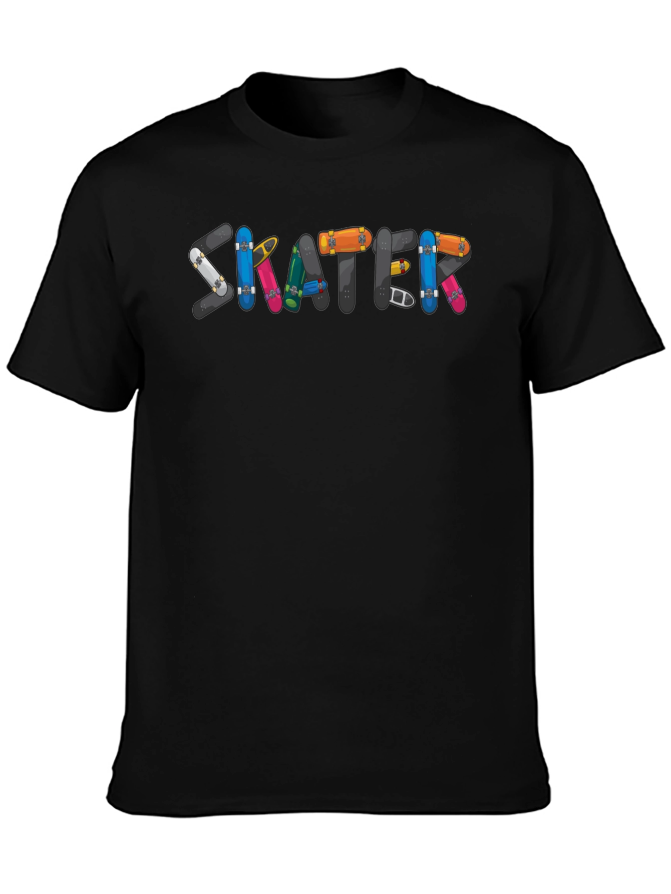 Skater Graphic T-Shirt - Cool Skateboard Design Tee