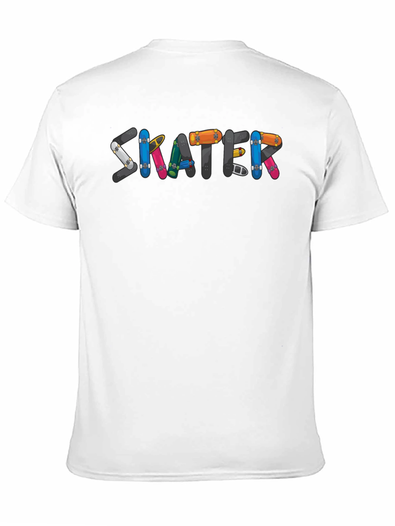 Skater Graphic T-Shirt - Cool Skateboard Design Tee
