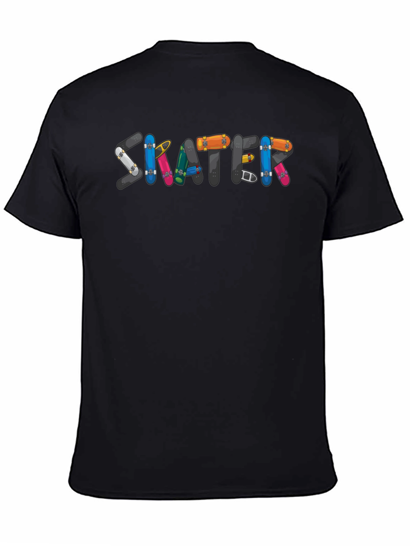 Skater Graphic T-Shirt - Cool Skateboard Design Tee