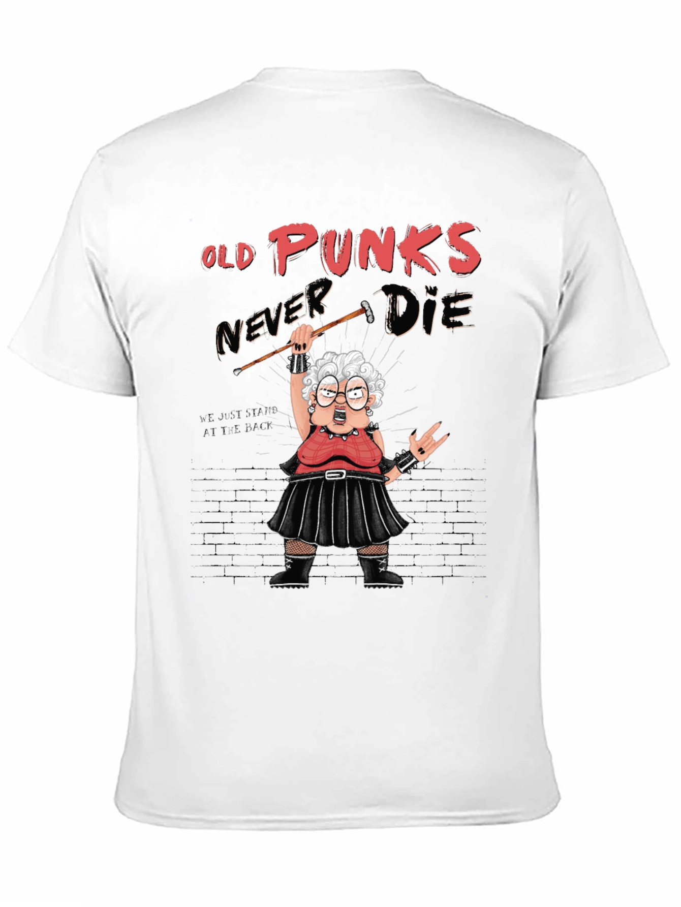 Old Punks Never Die Graphic T-Shirt