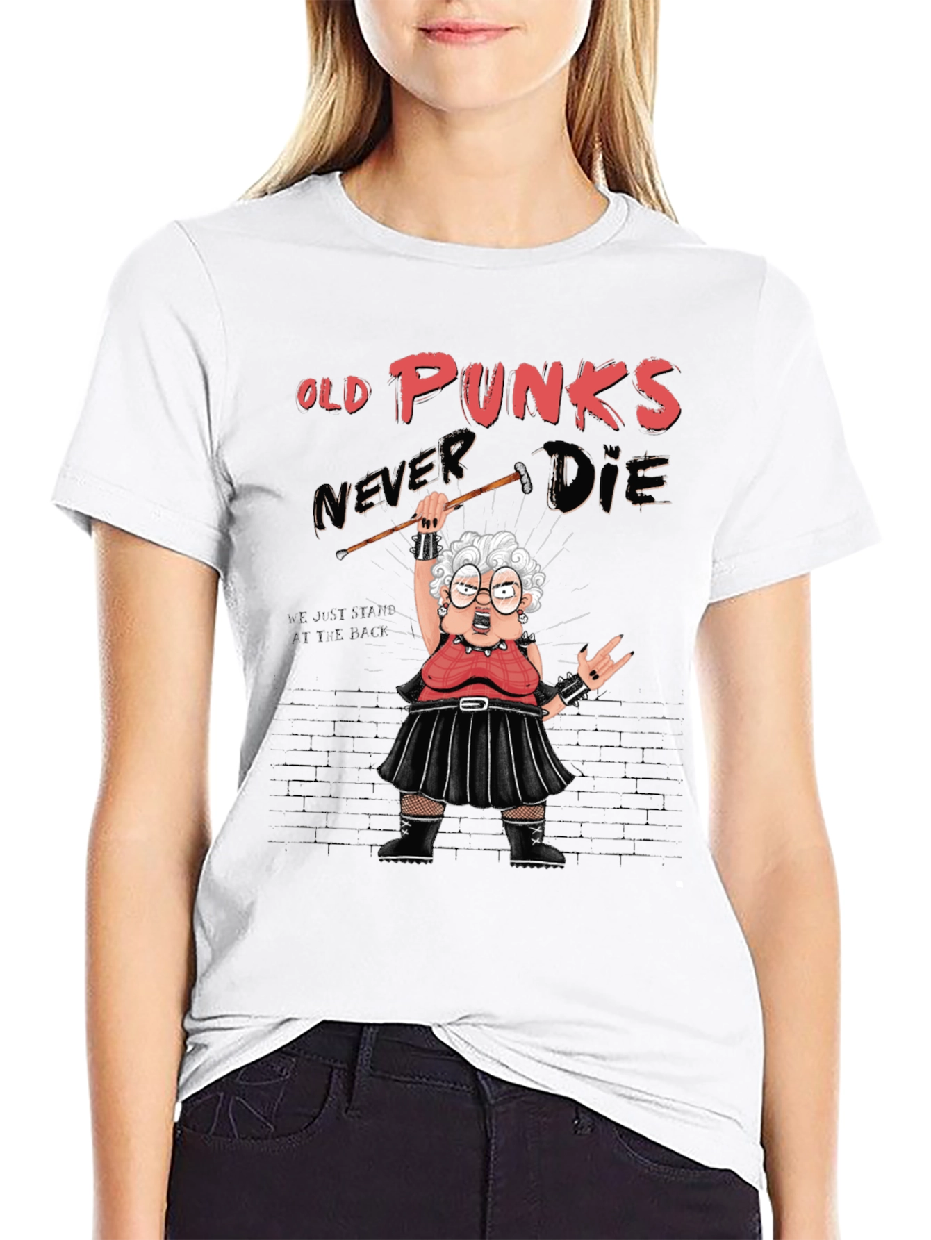 Old Punks Never Die Graphic T-Shirt