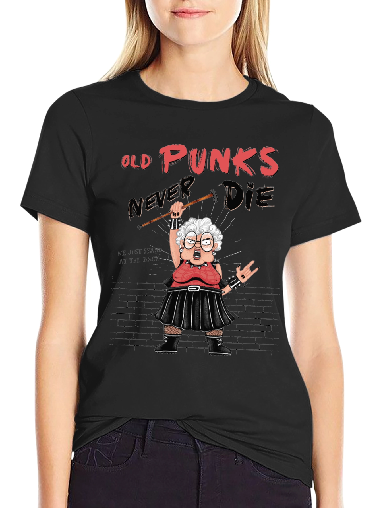 Old Punks Never Die Graphic T-Shirt