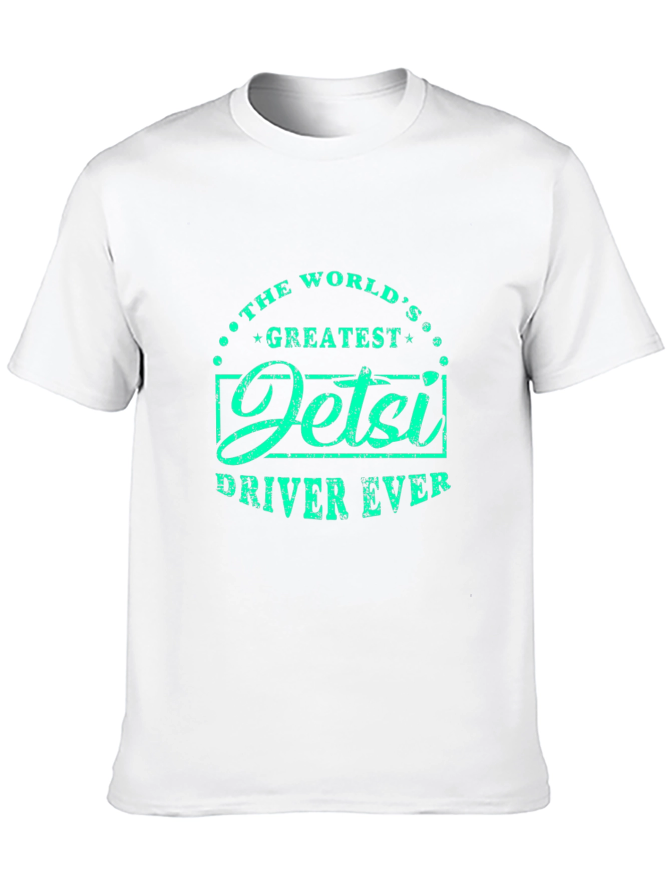 Worlds Greatest Jetski Driver Black Graphic T-Shirt