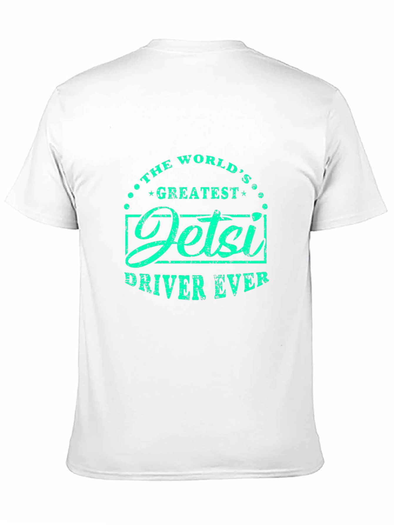Worlds Greatest Jetski Driver Black Graphic T-Shirt