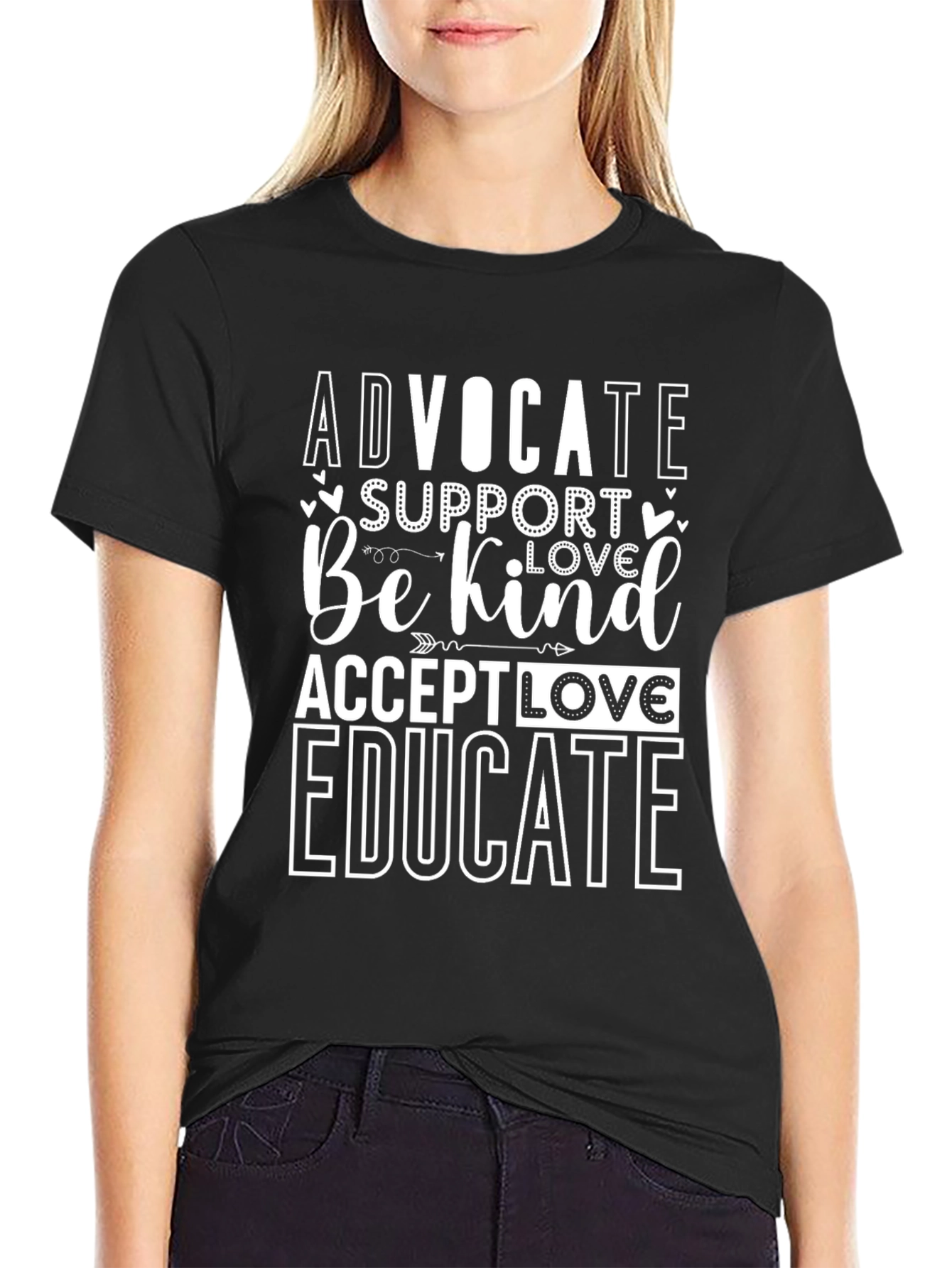 Advocate Be Kind Graphic T-Shirt