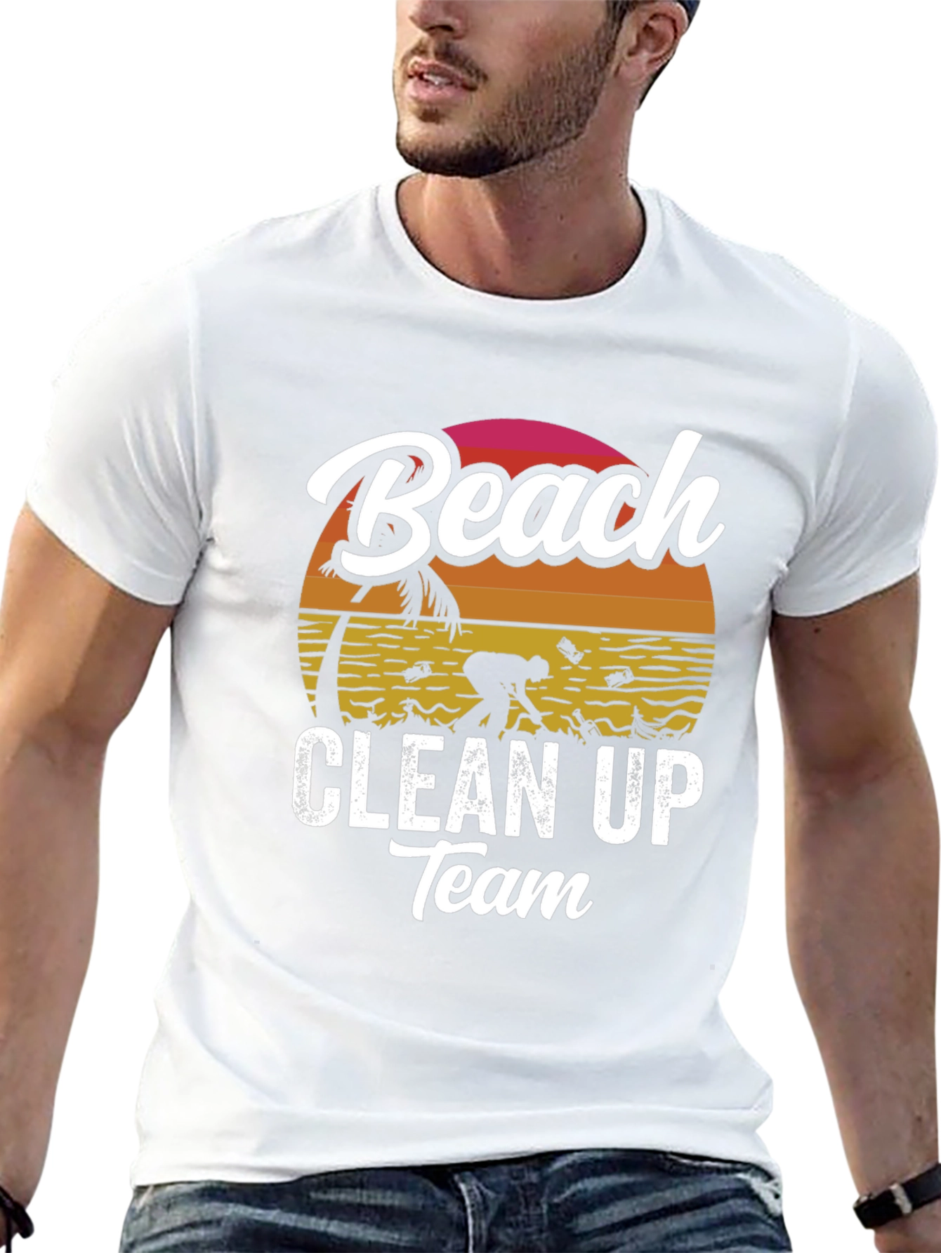 Beach Clean Up Team T-Shirt