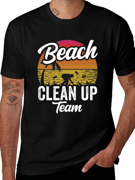 Beach Clean Up Team T-Shirt
