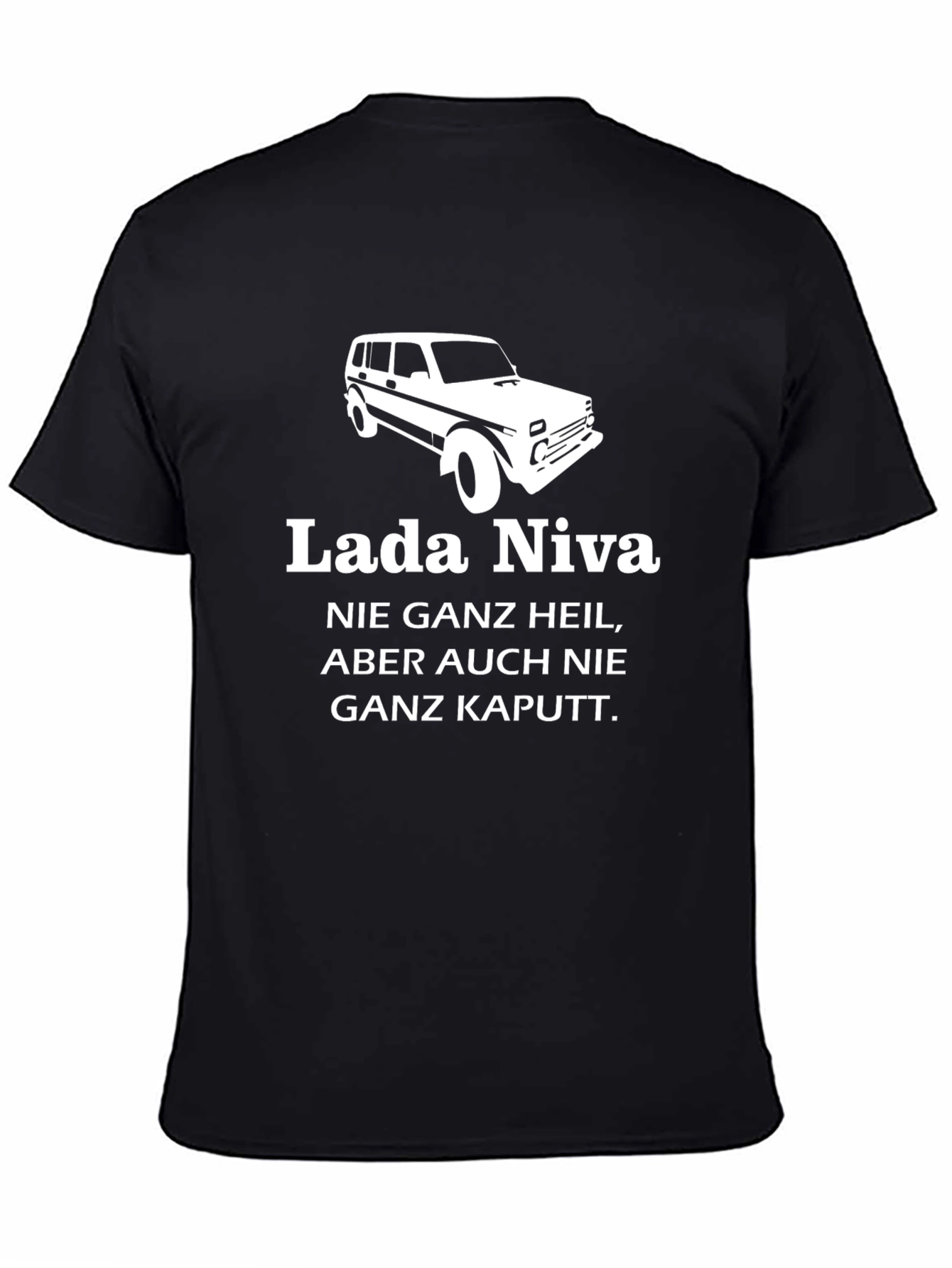 Lada Niva - German Humorous Mens Tee