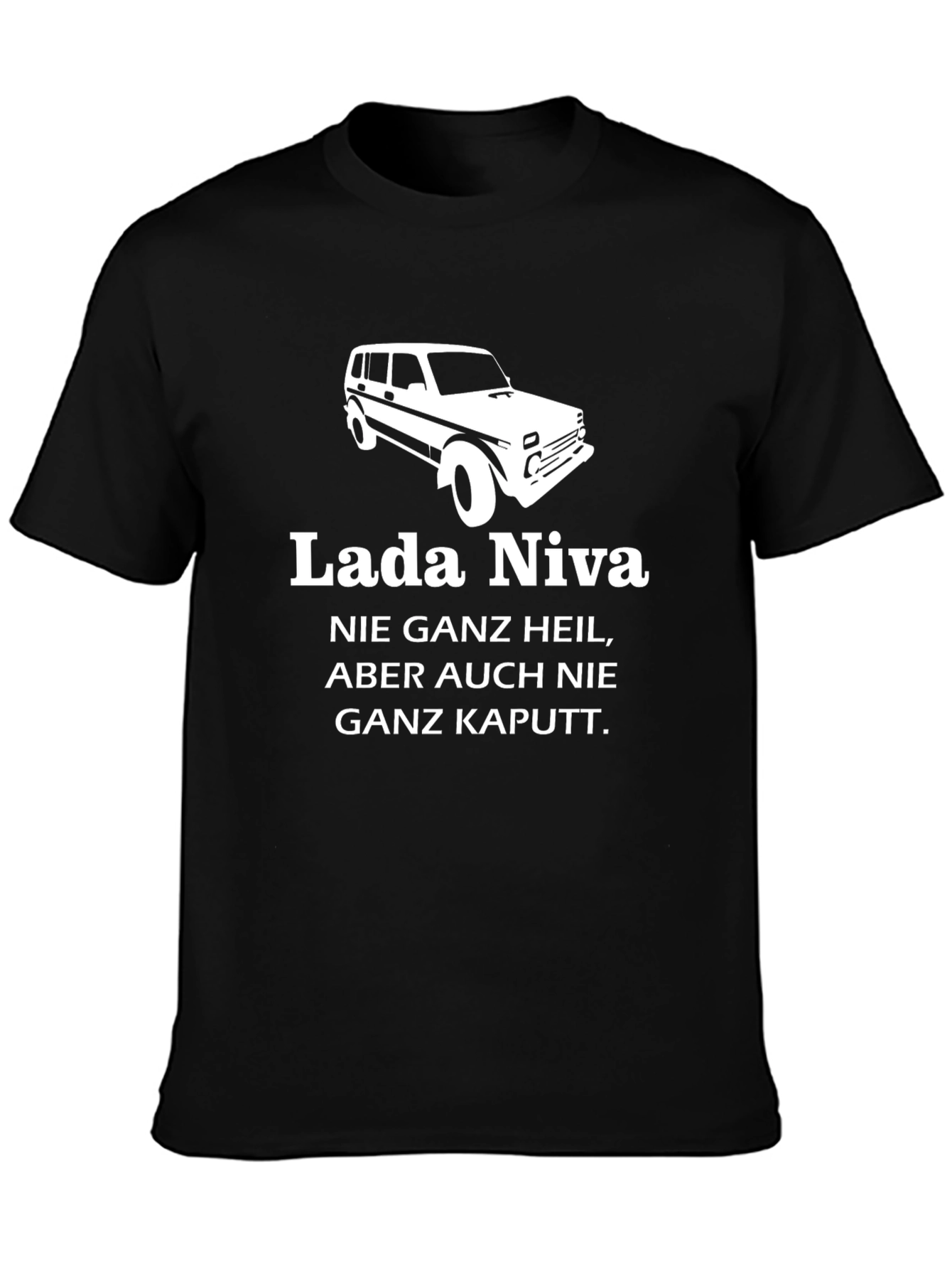 Lada Niva - German Humorous Mens Tee