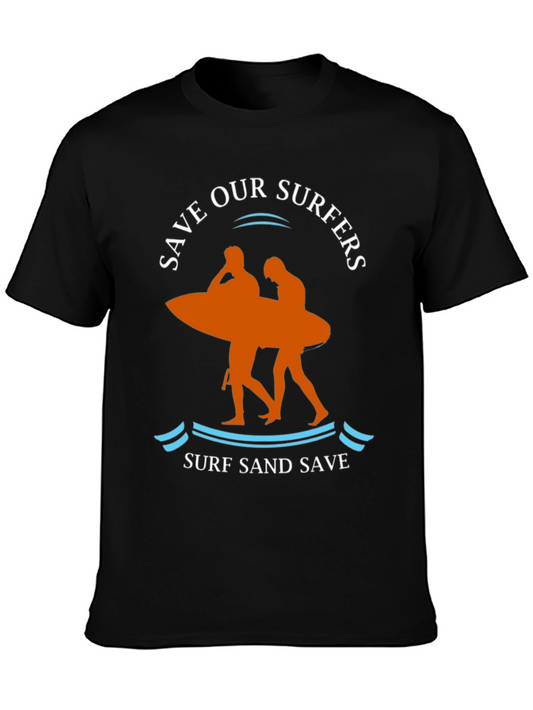 Save Our Surfers Graphic T-Shirt - Surf Sand Save