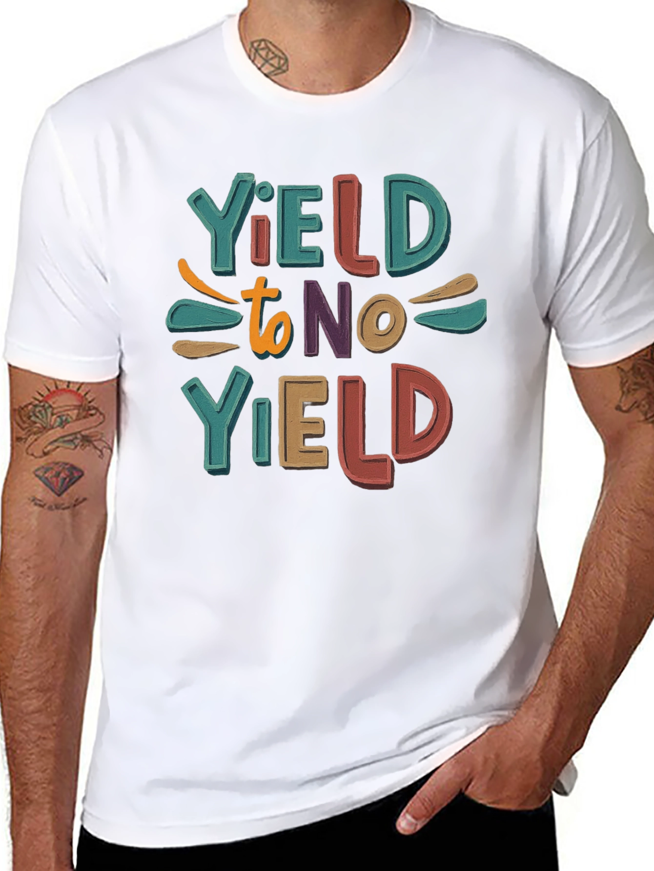 Yield to No One Graphic Tee