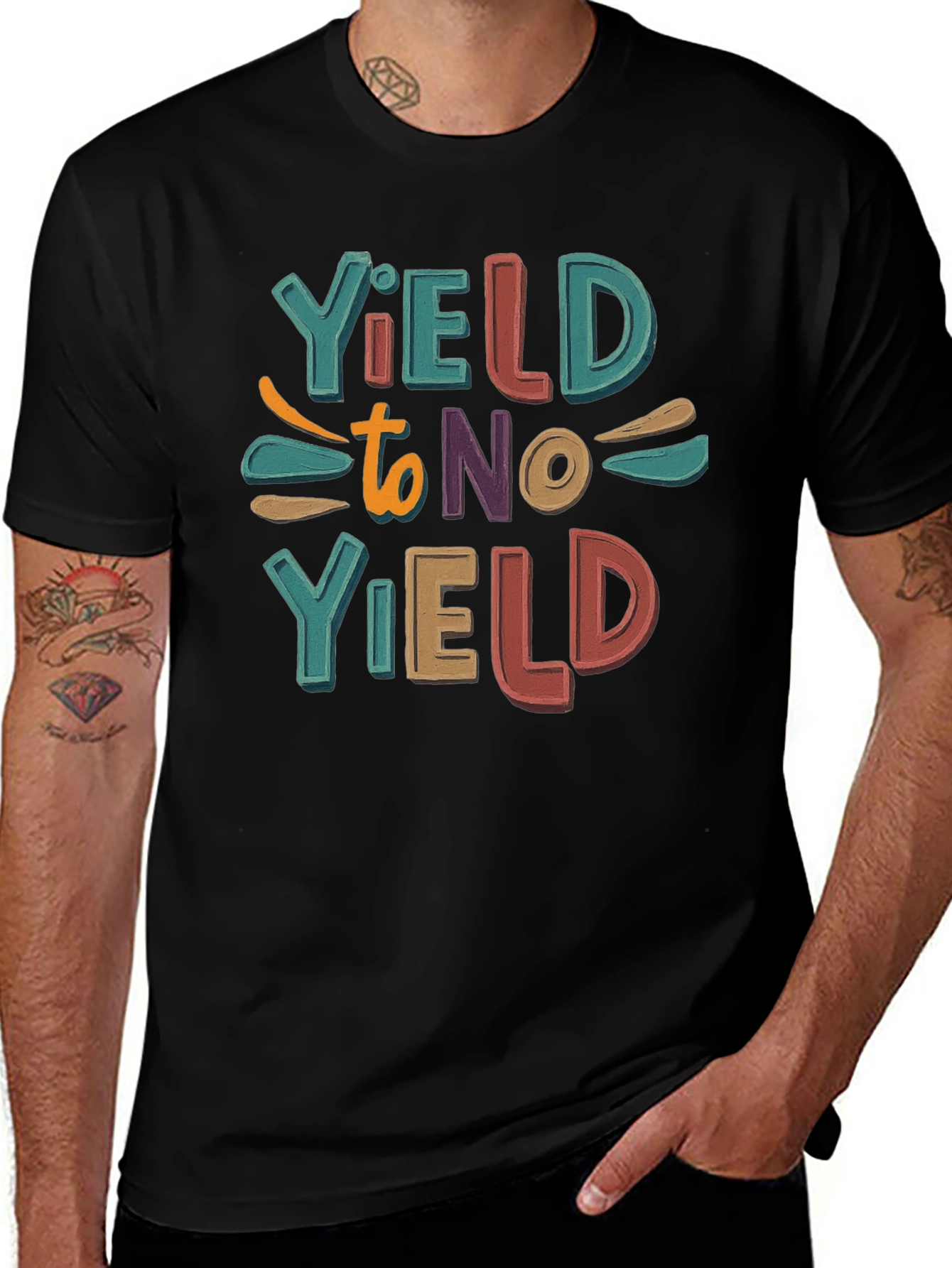 Yield to No One Graphic Tee
