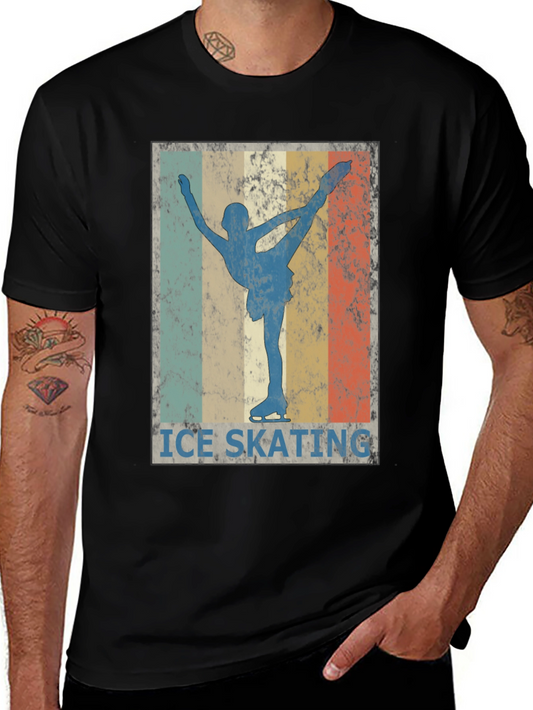 Retro Ice Skating T-Shirt