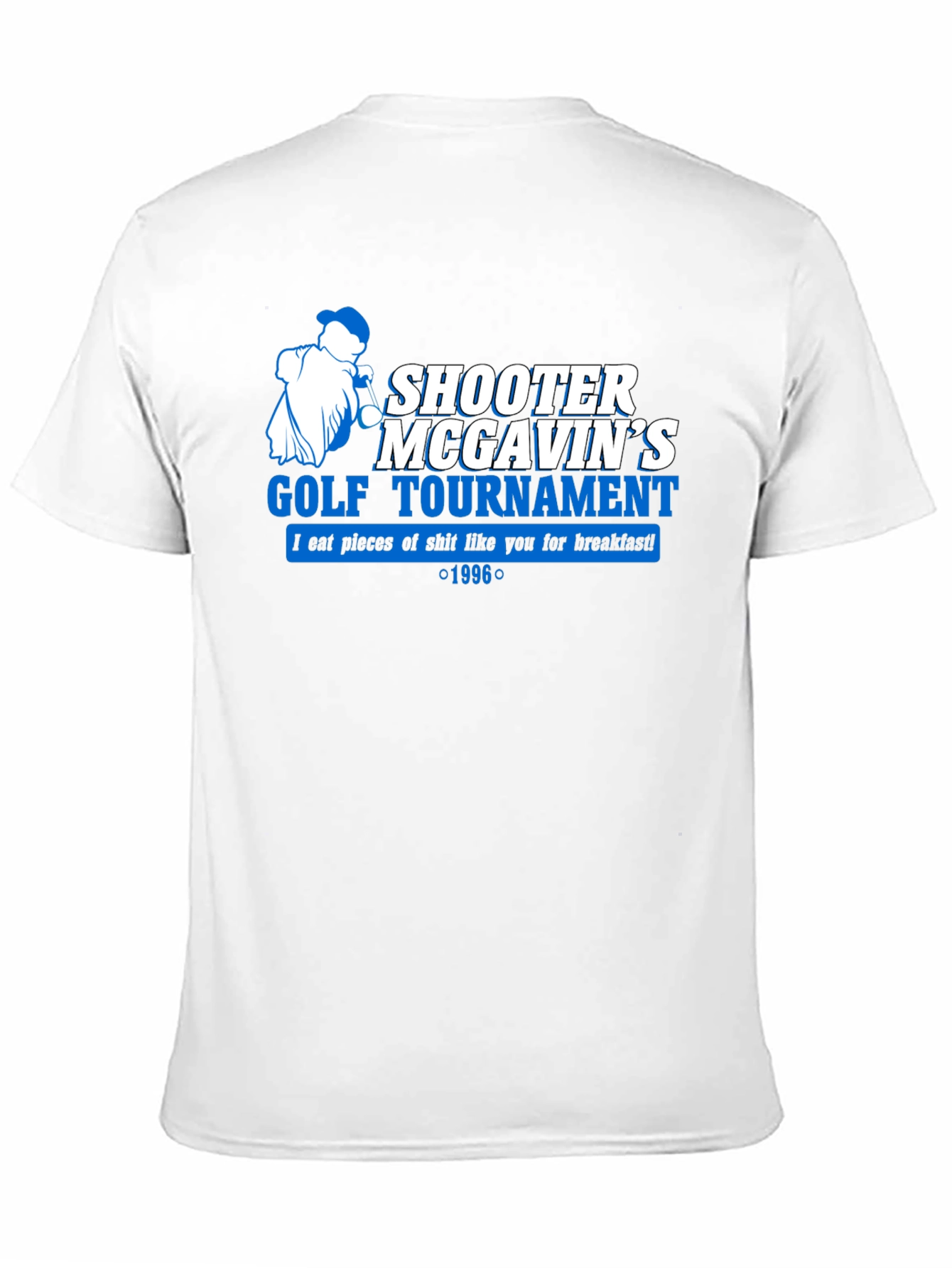 Shooter McGavins Golf Tournament Black T-Shirt