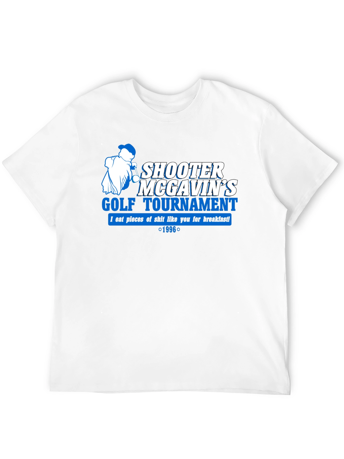 Shooter McGavins Golf Tournament Black T-Shirt