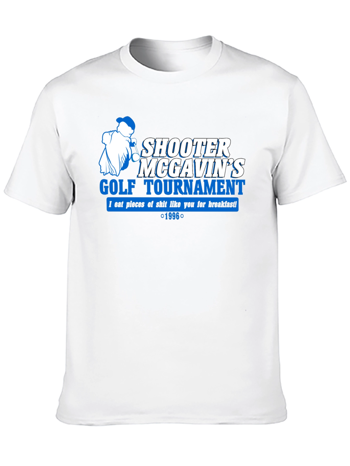 Shooter McGavins Golf Tournament Black T-Shirt