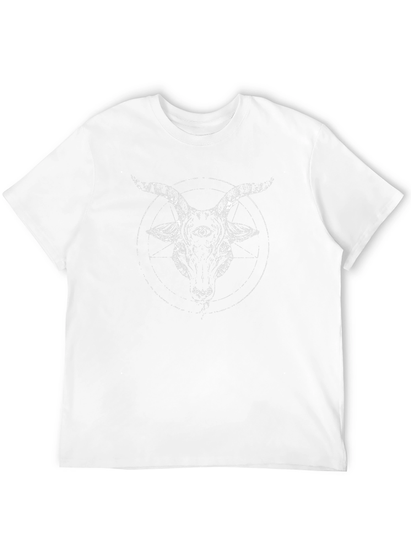 Baphomet Graphic Tee - Black Unisex T-Shirt