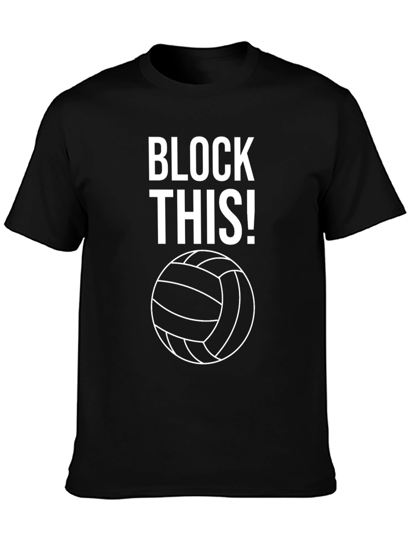 Volleyball Block This! Graphic T-Shirt