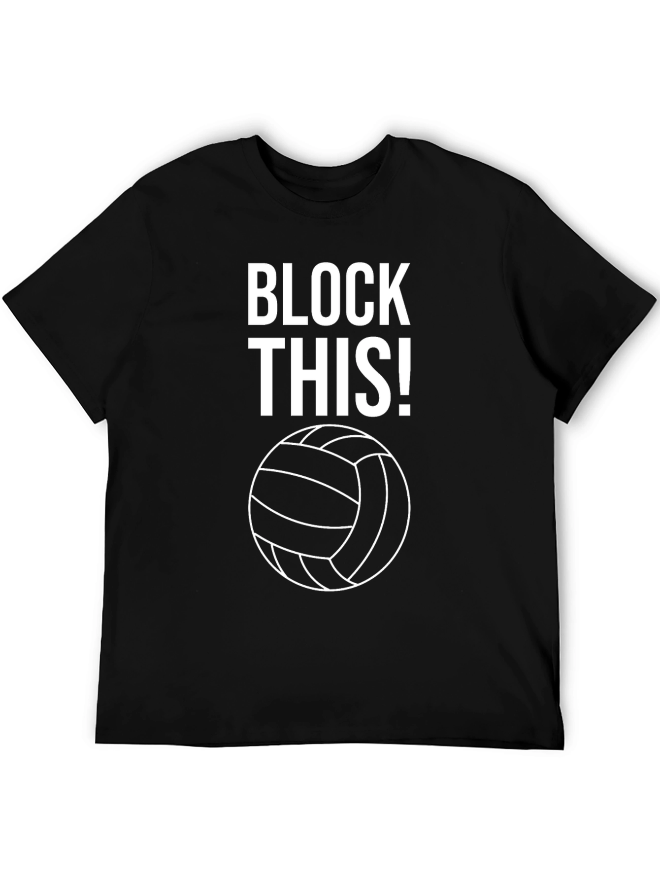 Volleyball Block This! Graphic T-Shirt