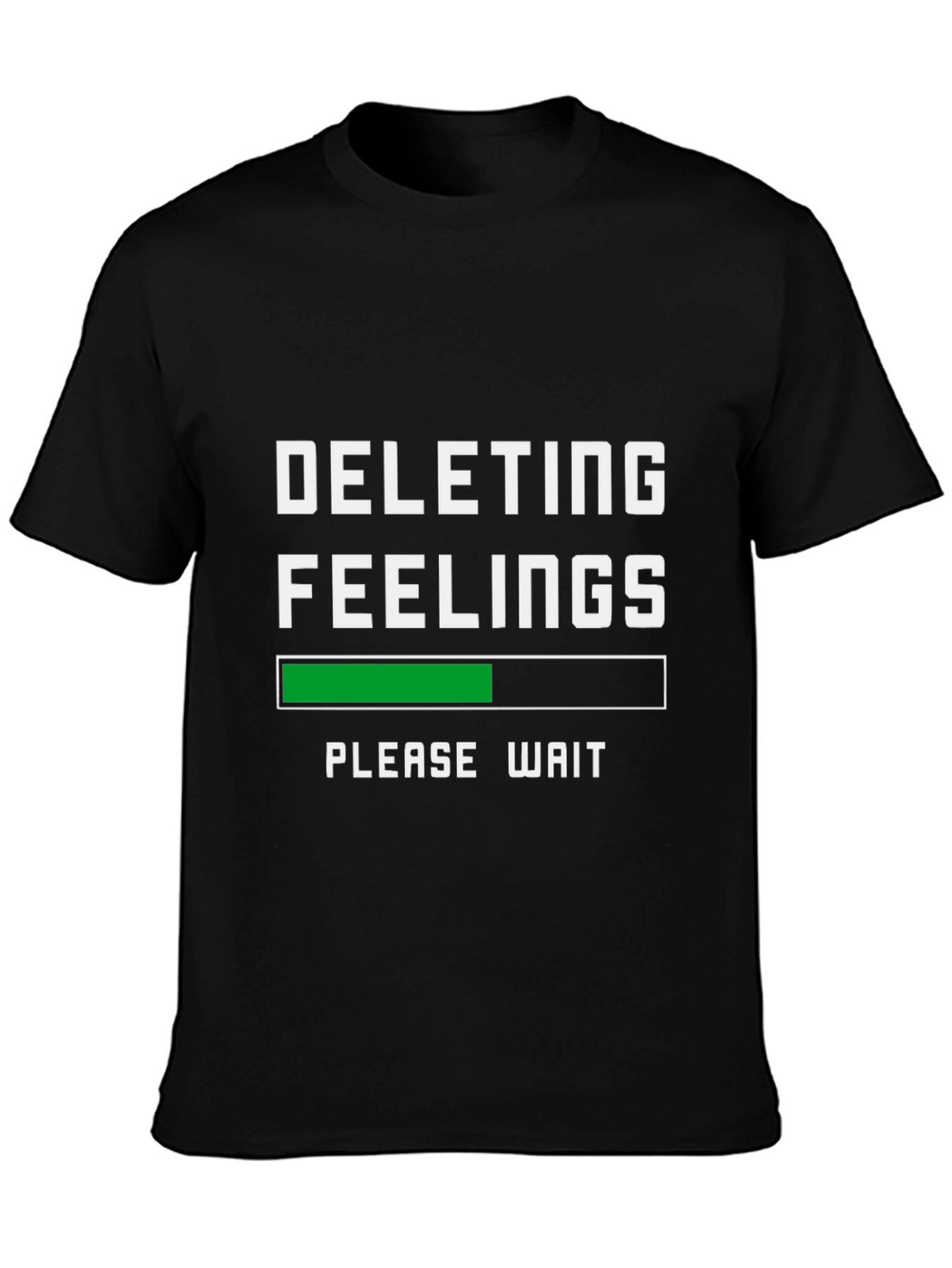 Deleting Feelings Graphic Tee - Funny T-Shirt