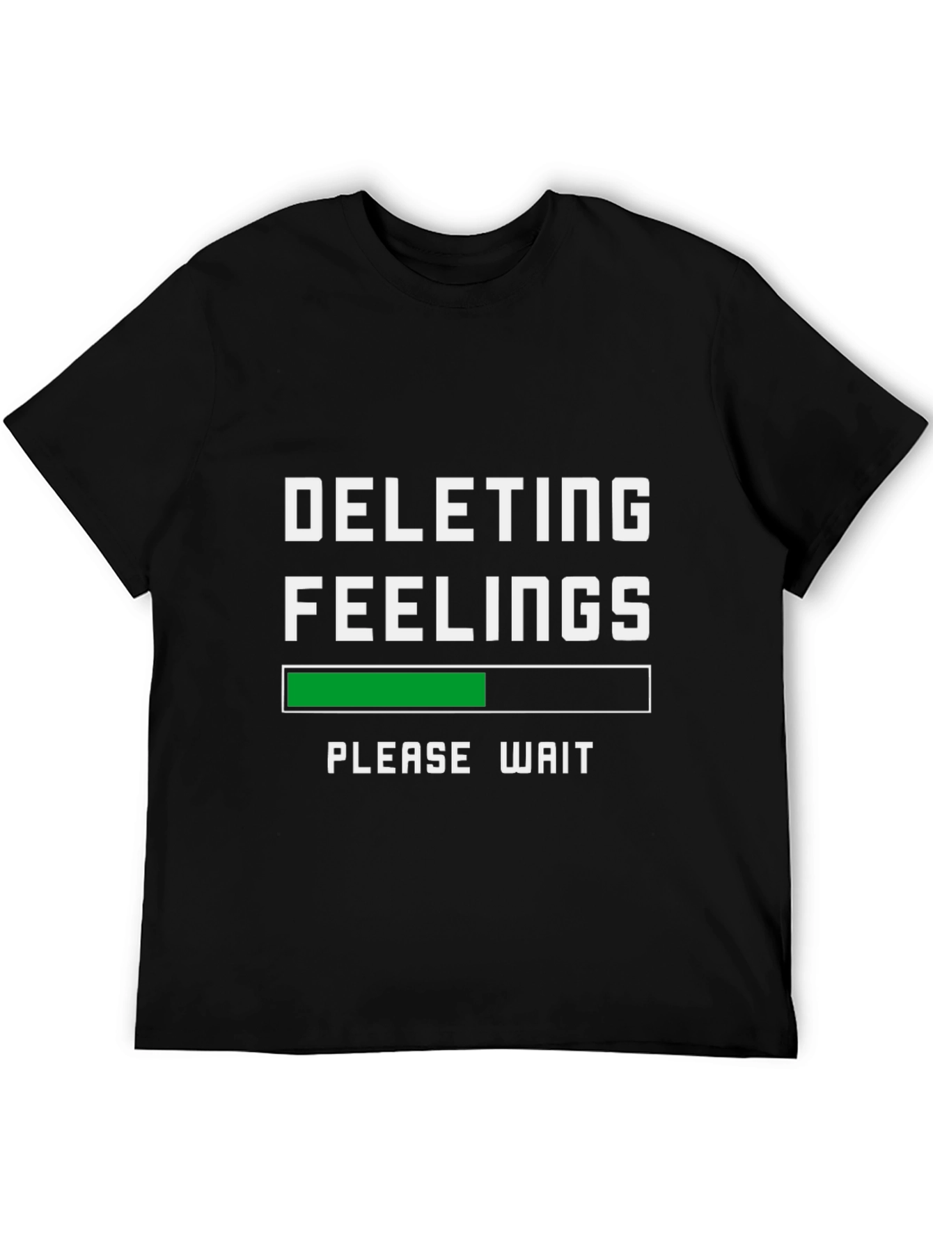 Deleting Feelings Graphic Tee - Funny T-Shirt