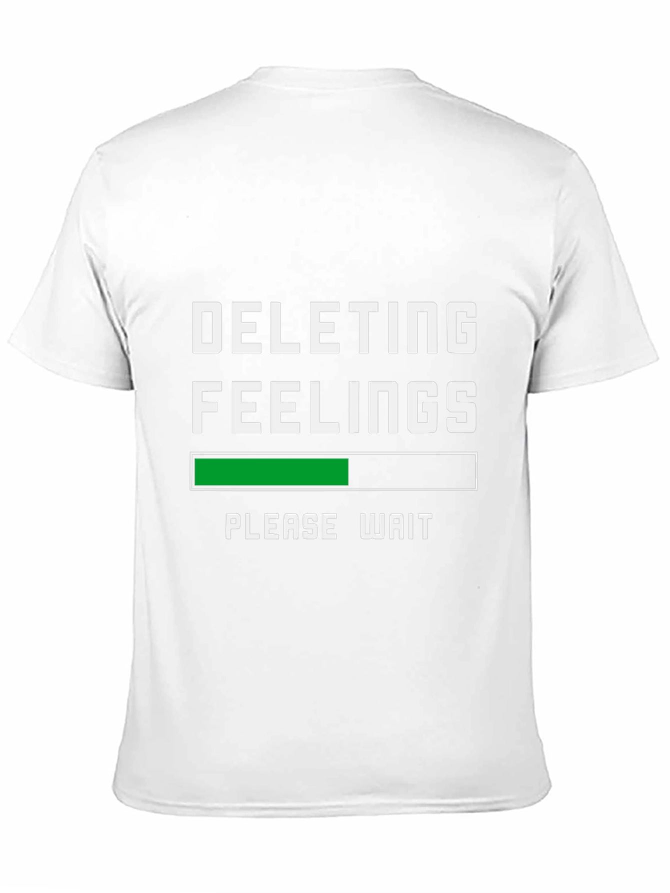 Deleting Feelings Graphic Tee - Funny T-Shirt