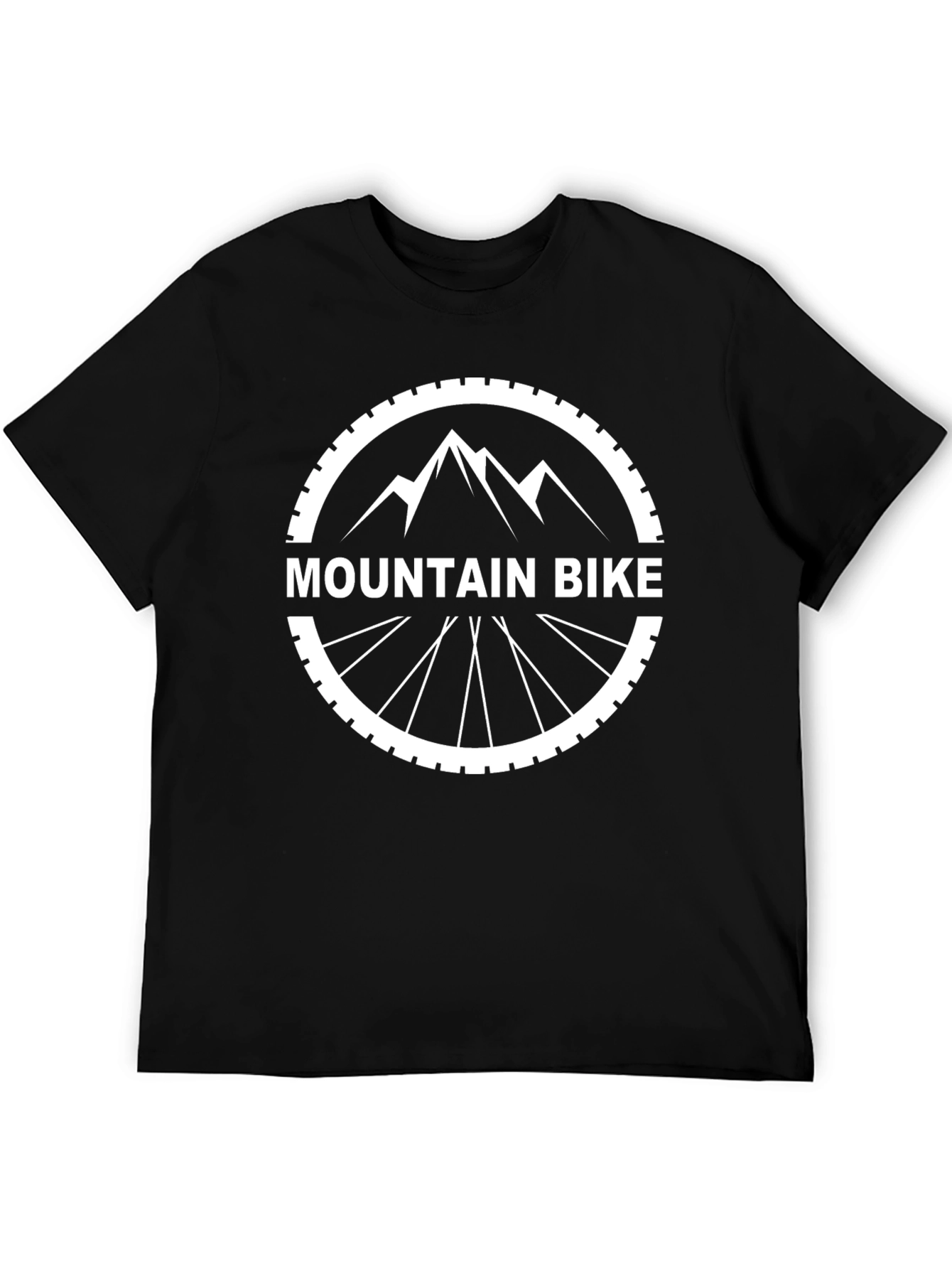 Mountain Bike Graphic Tee - Black
