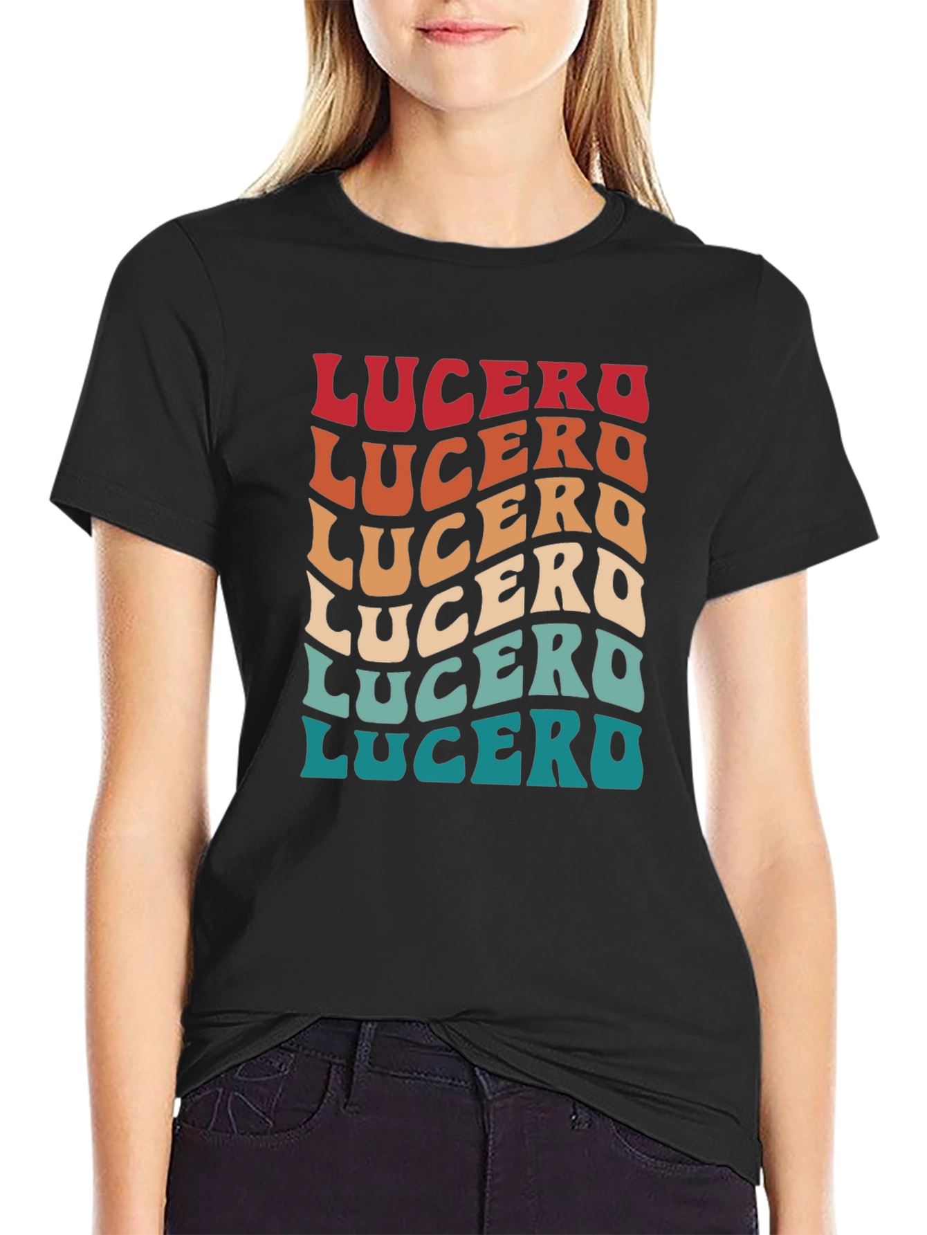 Lucero Retro Wave T-Shirt