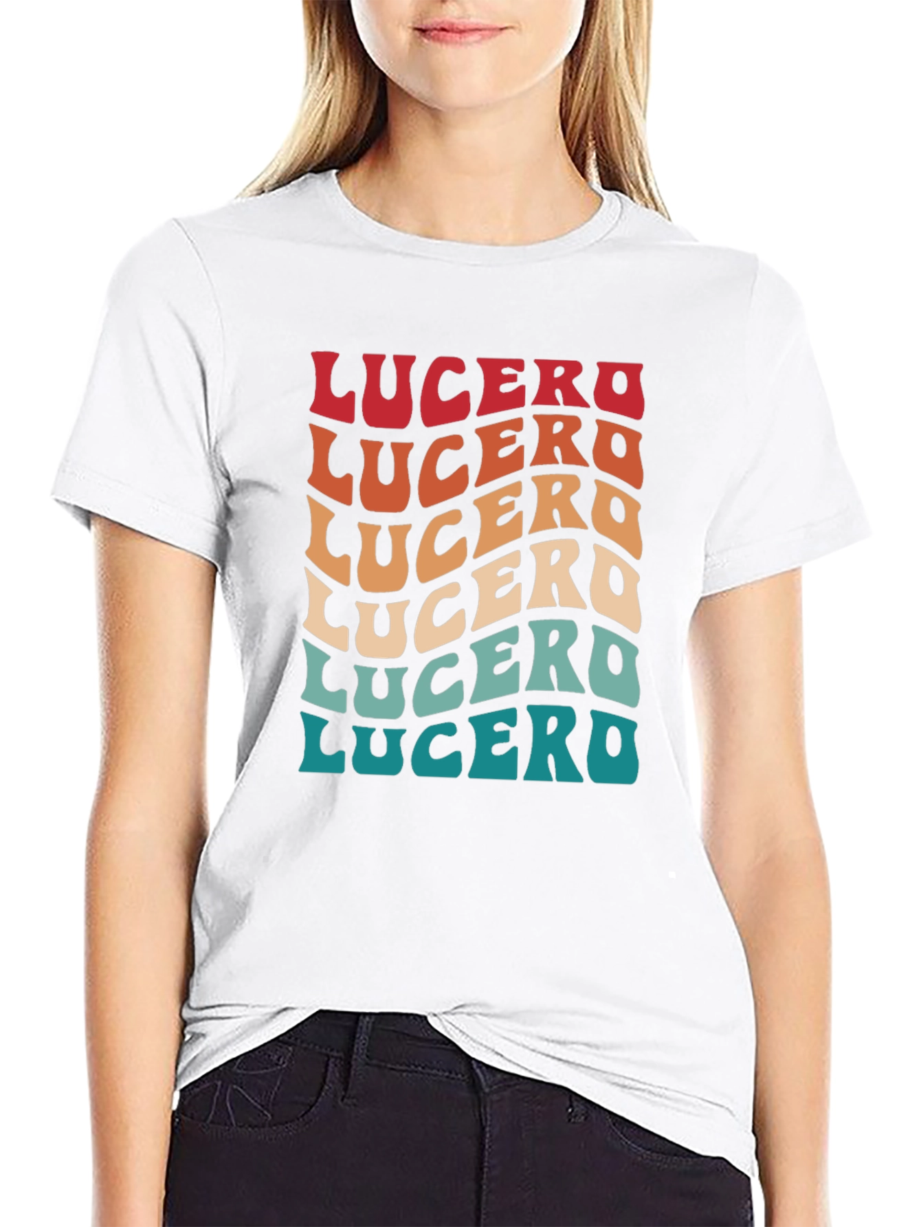 Lucero Retro Wave T-Shirt