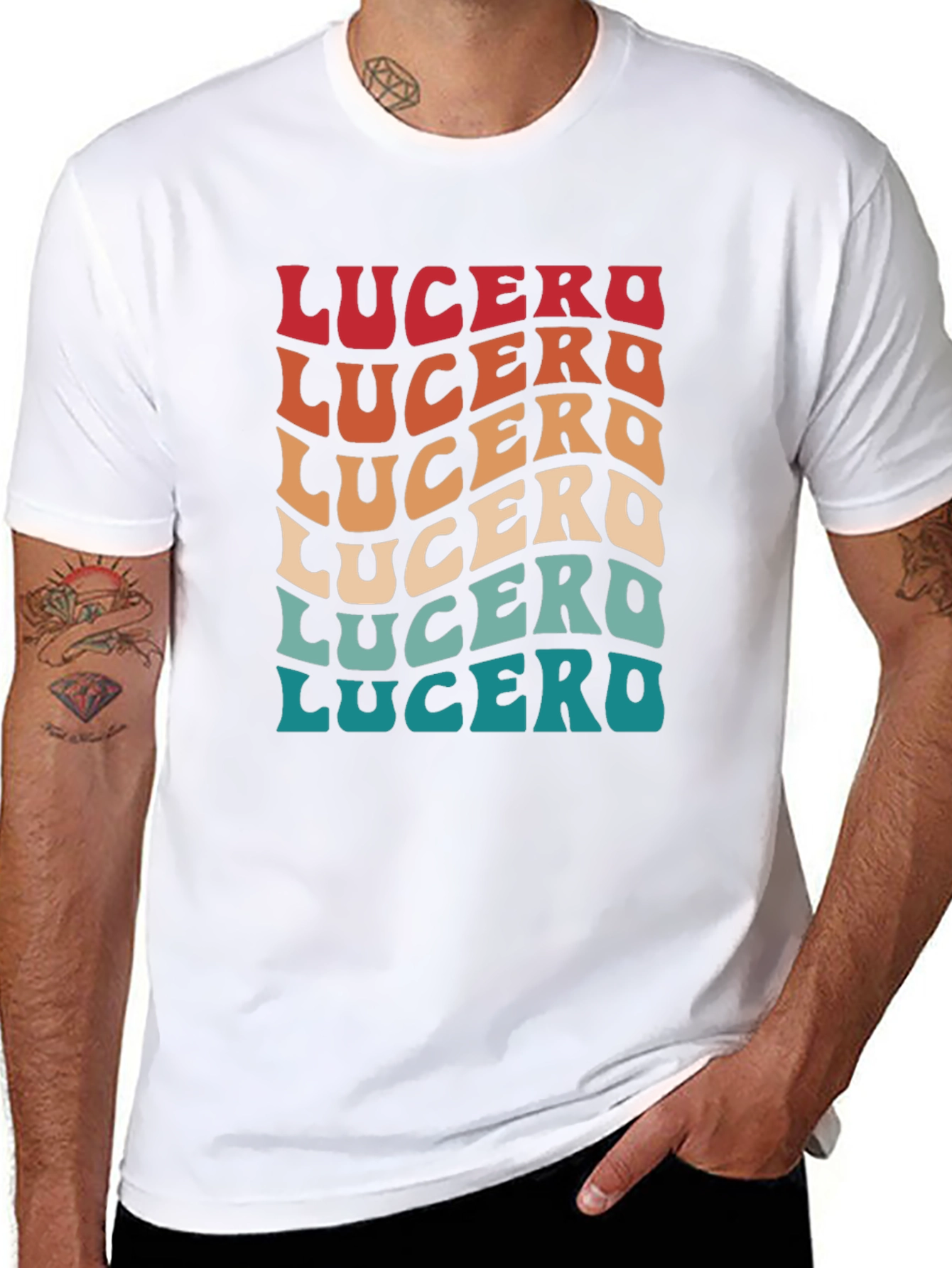 Lucero Retro Wave T-Shirt