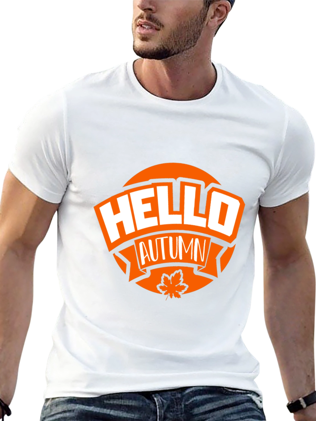Hello Autumn Graphic T-Shirt