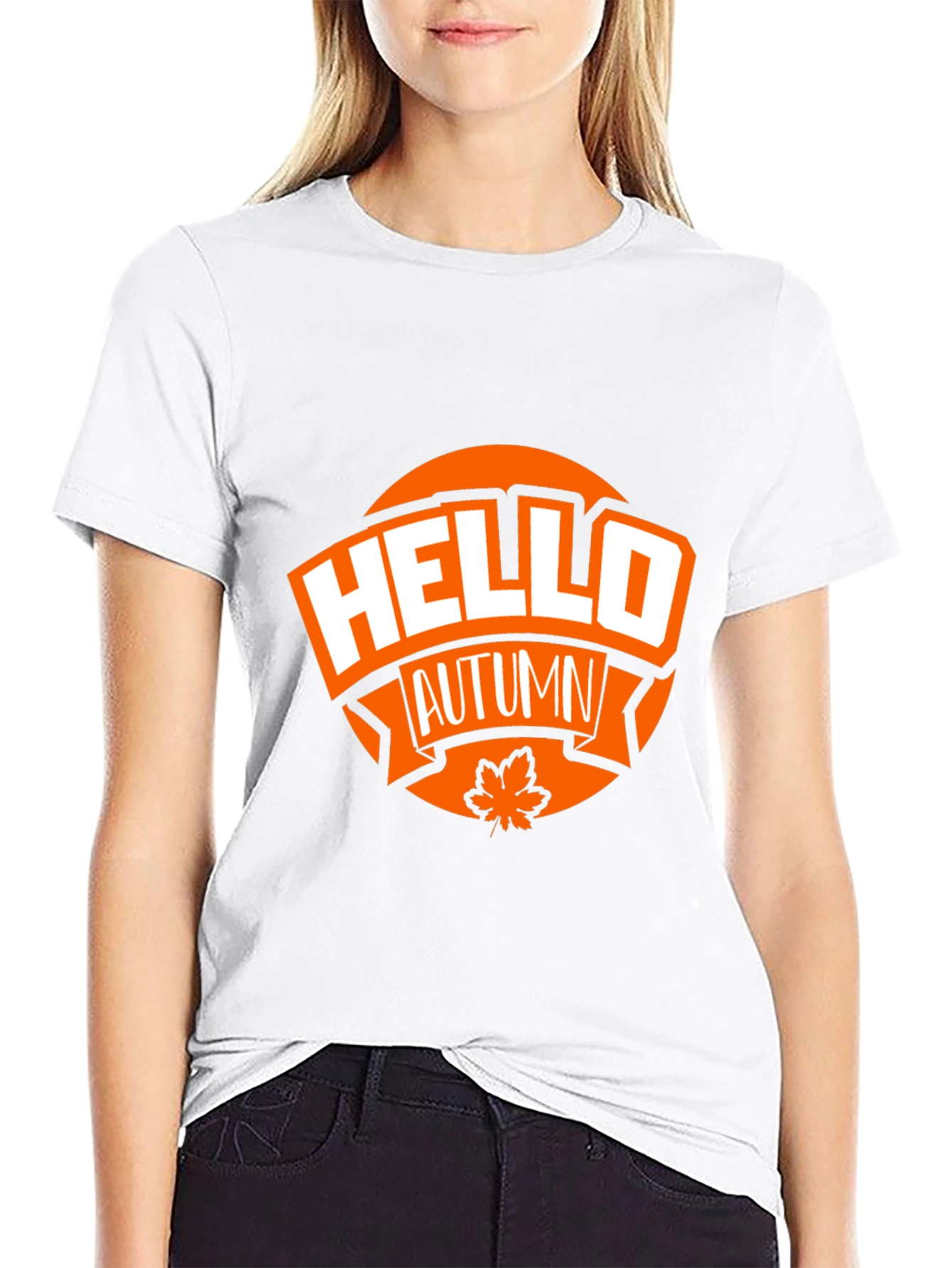 Hello Autumn Graphic T-Shirt