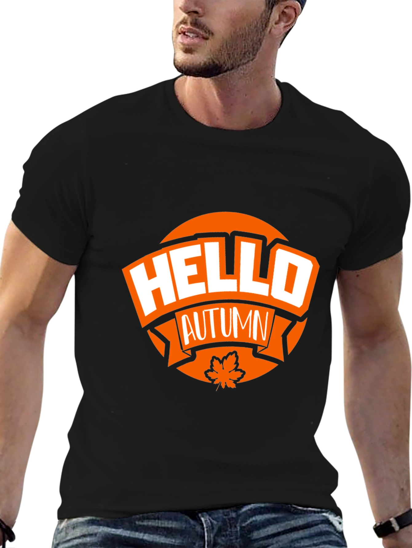 Hello Autumn Graphic T-Shirt