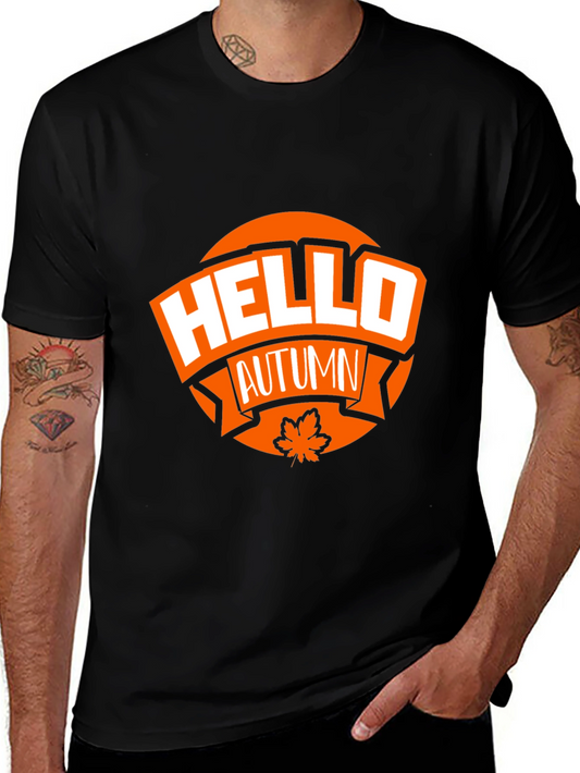 Hello Autumn Graphic T-Shirt
