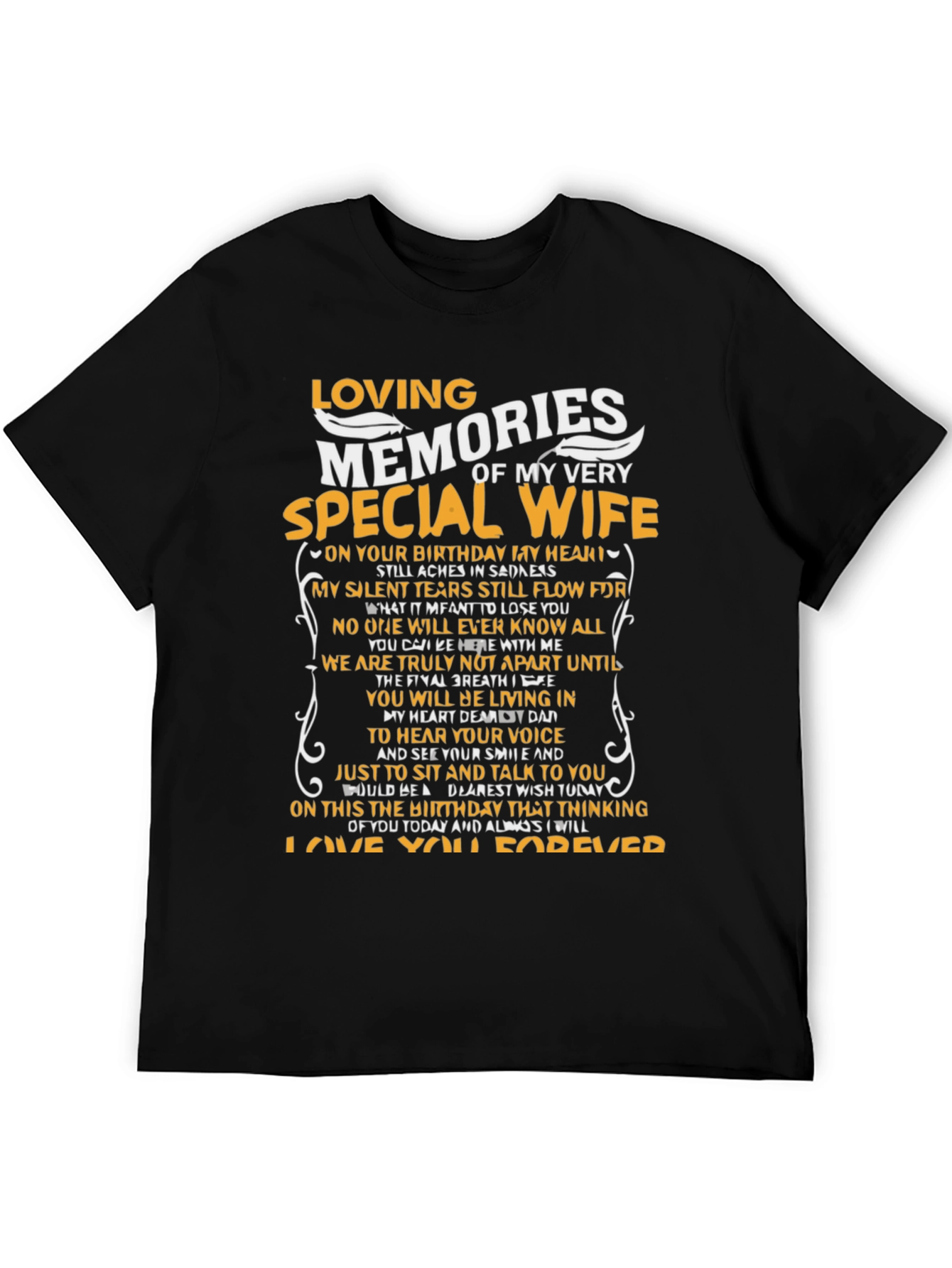 Loving Memories Special Wife T-Shirt