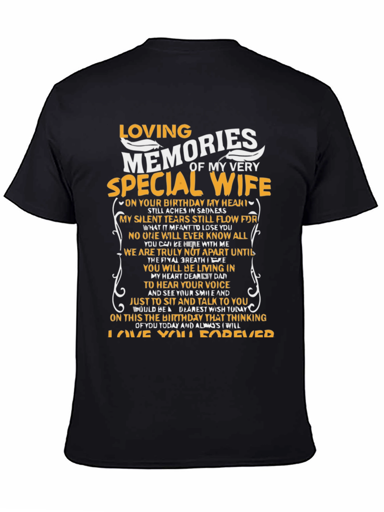 Loving Memories Special Wife T-Shirt